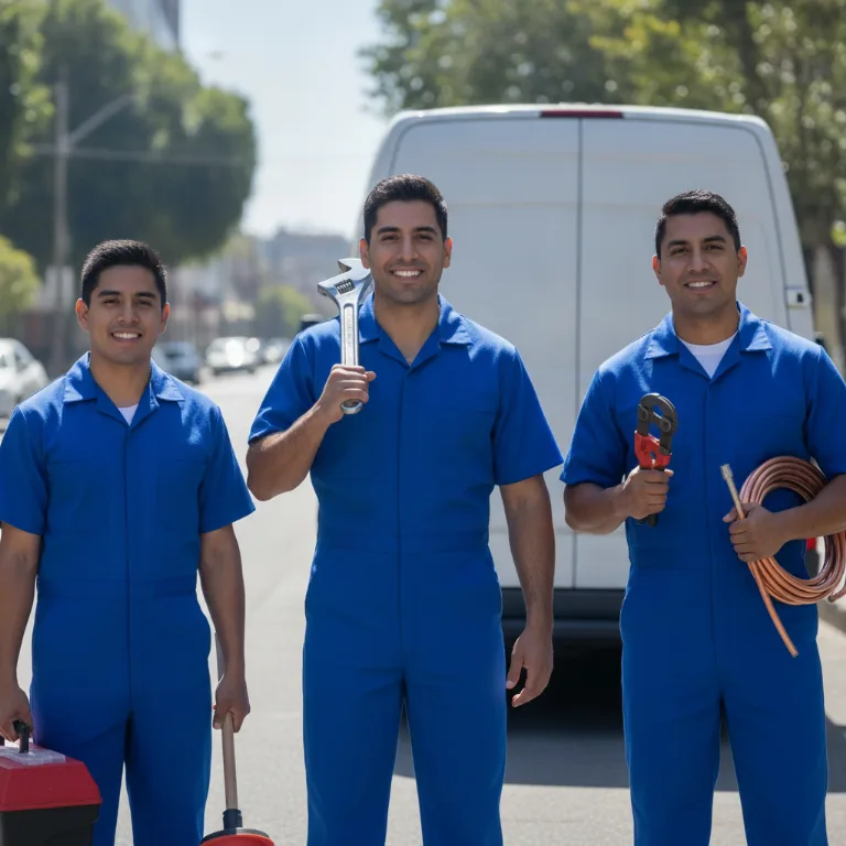 Plomero equipo en Iztapalapa